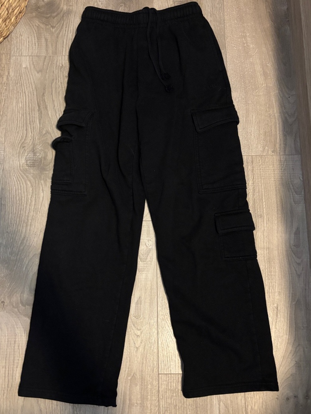 Garage Black Cargo Sweatpants